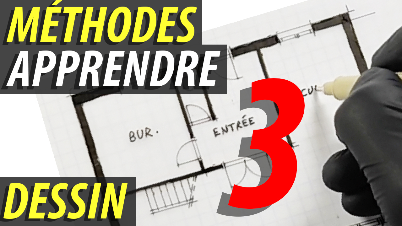 TROIS MÉTHODES SIMPLES POUR APPRENDRE À DESSINER DES PLANS - Dessiner ...